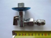 Кран шаровый угловой мини G 1/2"х 10 1.02.0025666 КПЭМ