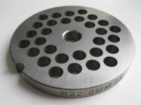 Решетка к мясорубке TJ-22H.MM22 D1=82 мм; D2=10 мм; d=8 мм.