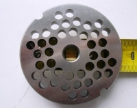 Решетка к мясорубке TJ-12H.MM12 D1=70 мм, D2=10 мм. d=6 мм.