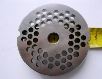 Решетка к мясорубке TJ-22H.MM22 D1=82 мм, D2=10 мм; d=6 мм.